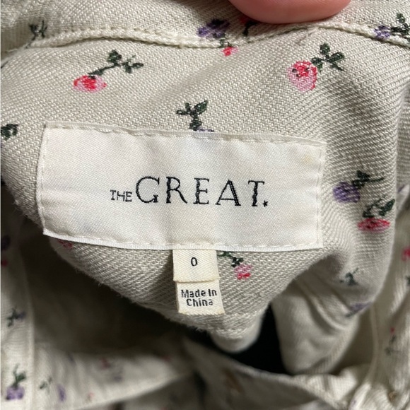 The Great Floral Button-Up Romper - Picture 5 of 11